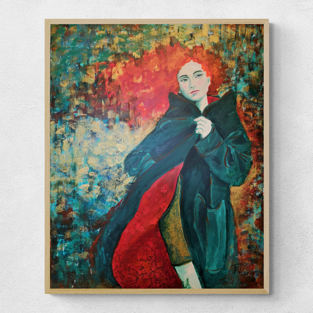 "Woman In Green Coat" 2020
